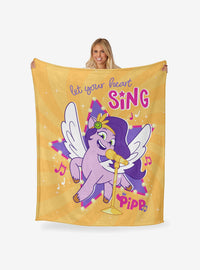 Manta de tacto sedoso My Little Pony Singing Pipp