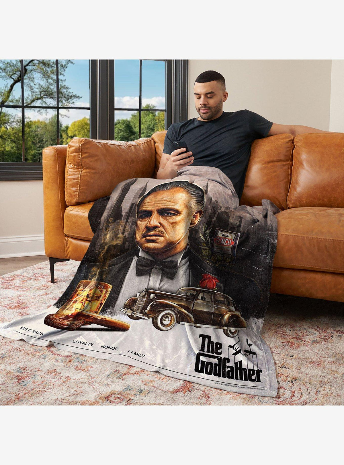 Manta The Godfather con póster