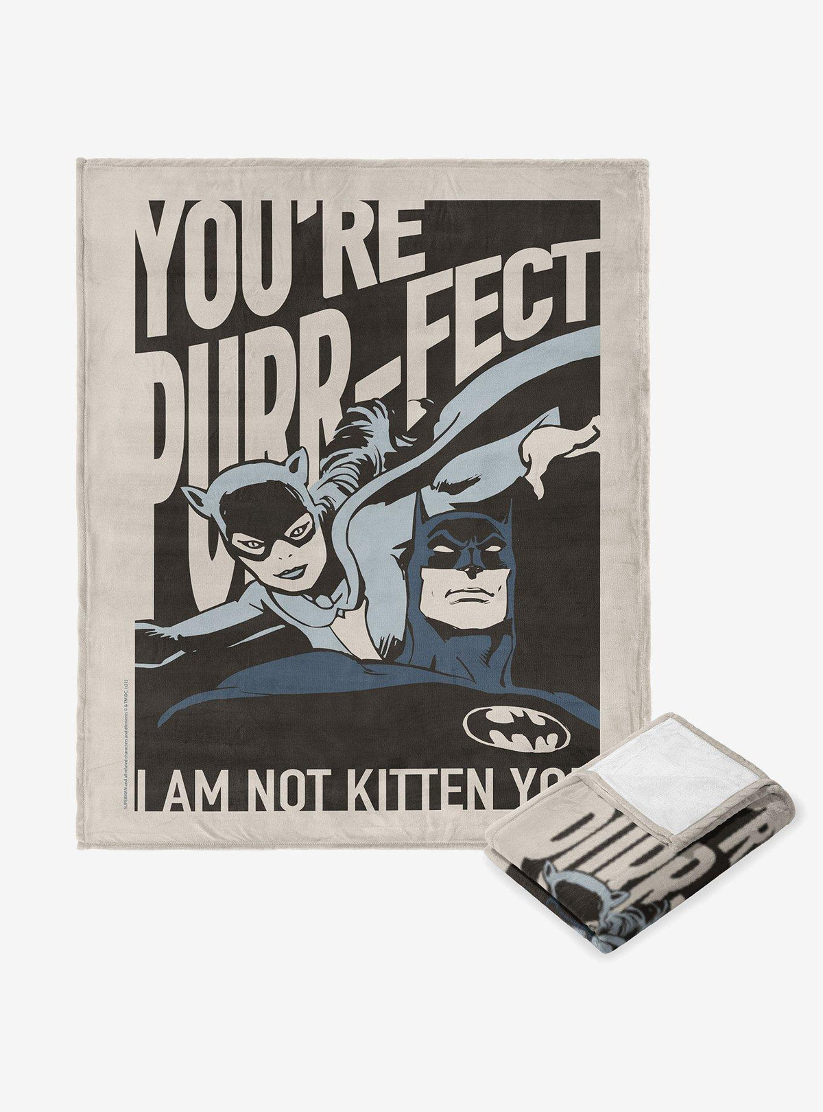 Manta de Batman «No soy un gatito»