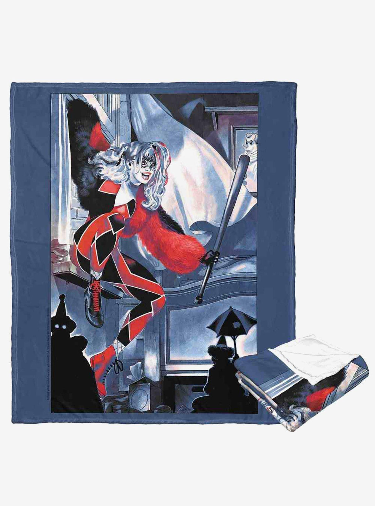Manta suave Batman y Harley Quinn: Breaking Glass