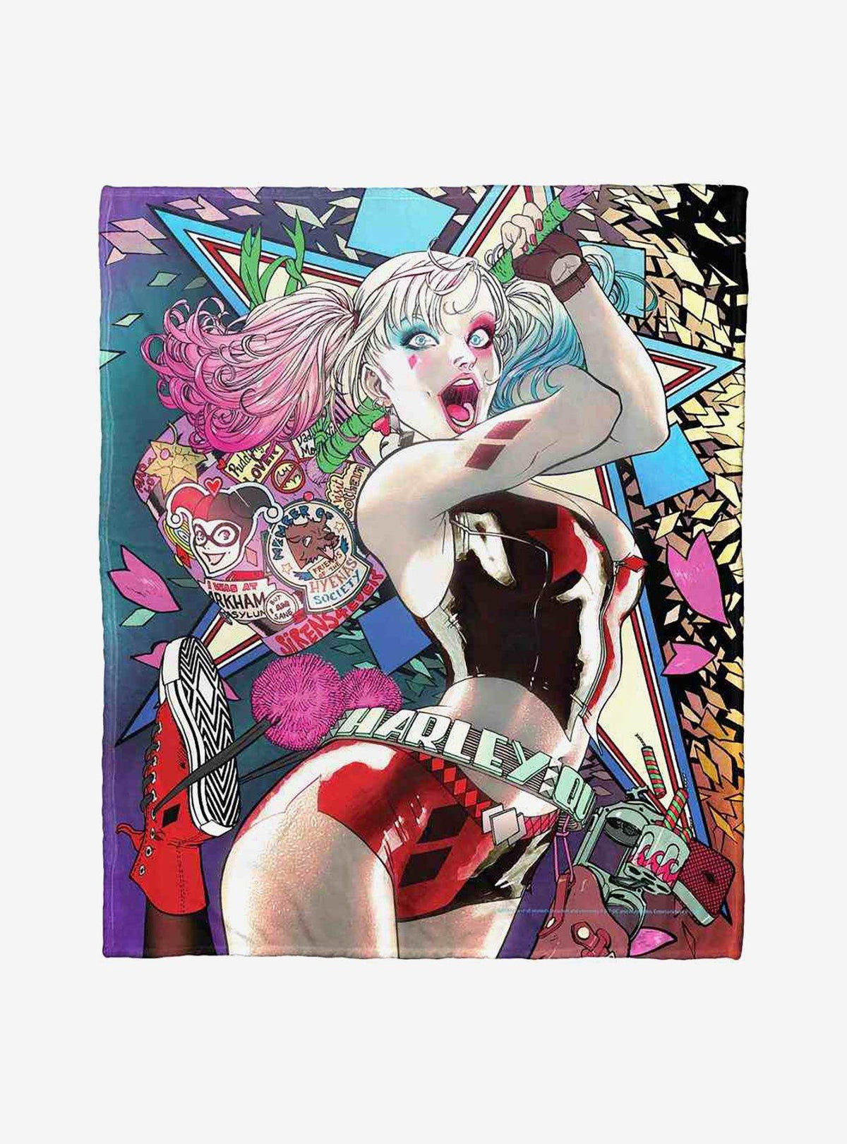 Manta Batman y Harley Quinn Confetti Criminal