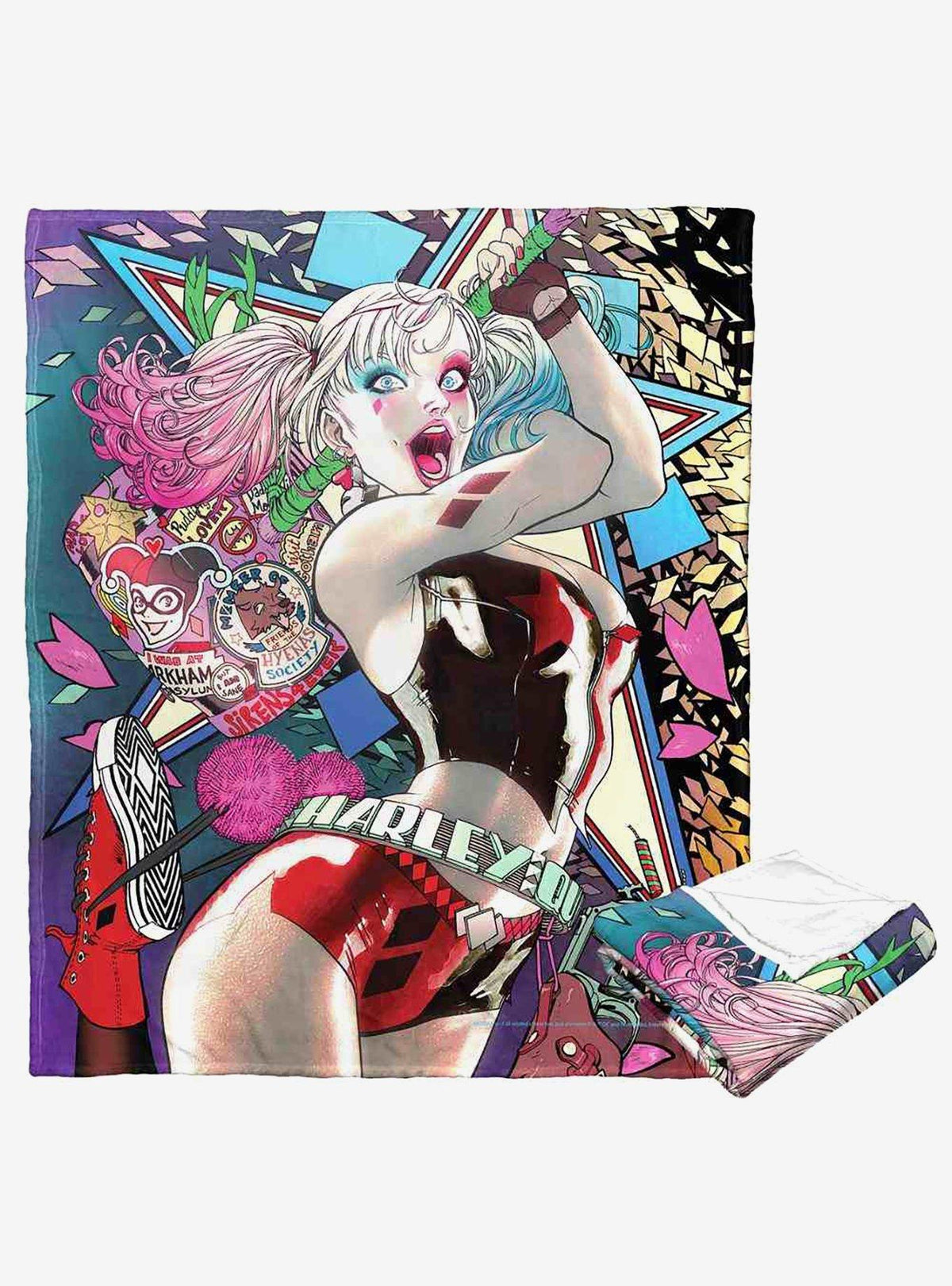 Manta Batman y Harley Quinn Confetti Criminal