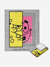 Manta de tacto sedoso de Bob Esponja y Patricio