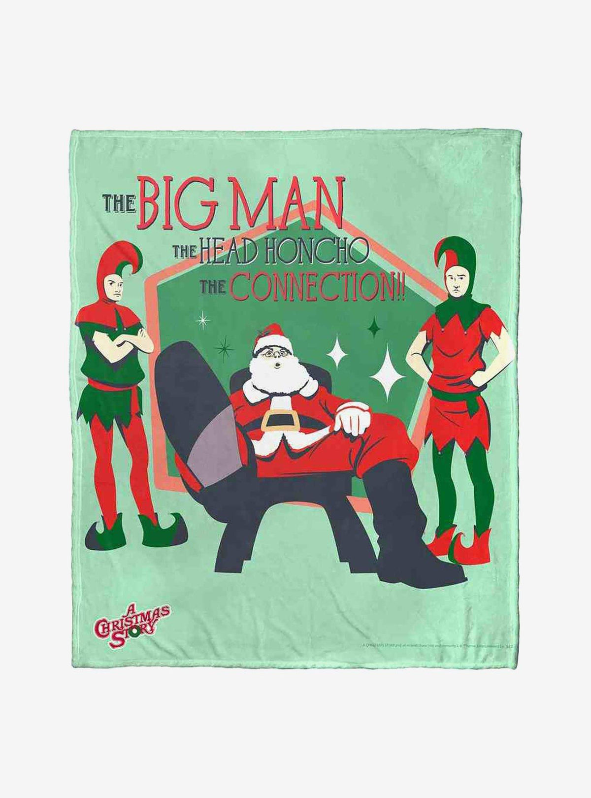 Manta de tacto suave A Christmas Story The Big Man