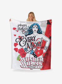 Manta Wonder Woman «Every Mom» de tacto sedoso