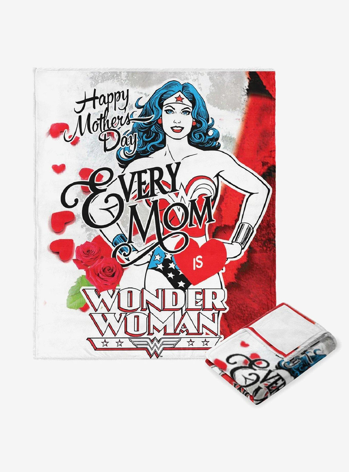 Manta Wonder Woman «Every Mom» de tacto sedoso