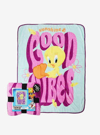 Manta Micro Raschel Looney Tunes Good Vibes