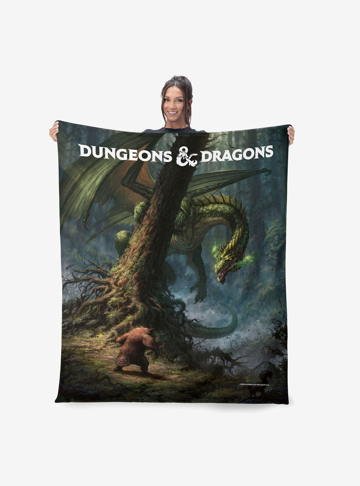 Manta Dungeons & Dragons: Owlbear vs. dragón