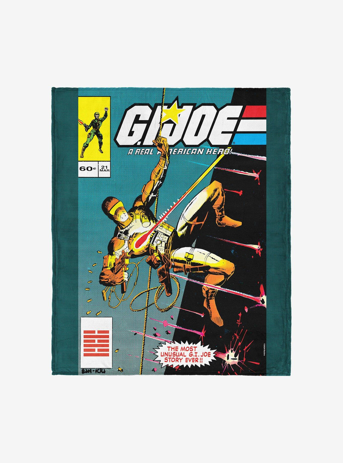 Manta de tacto sedoso G.I. Joe: Unusual Story