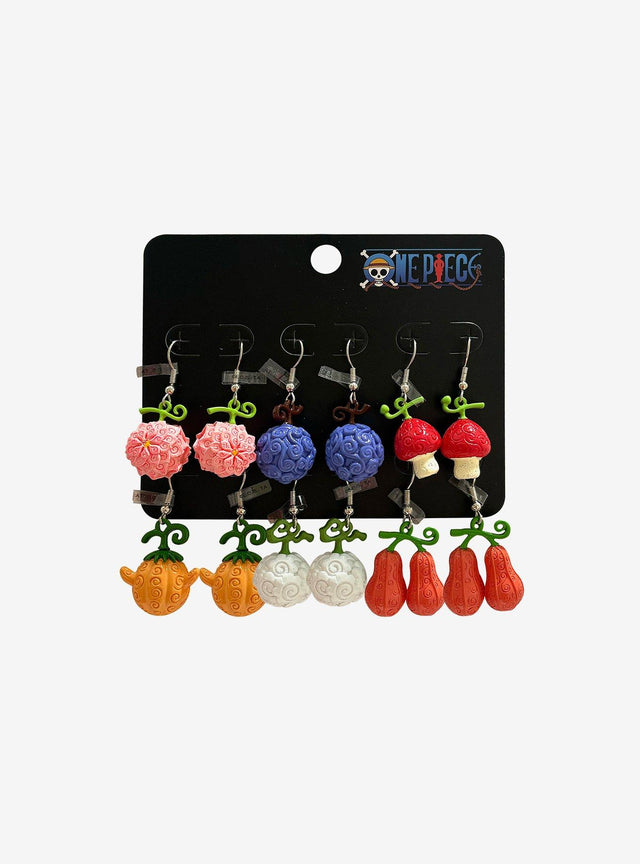 Set de aros de Frutas del Diablo de One Piece