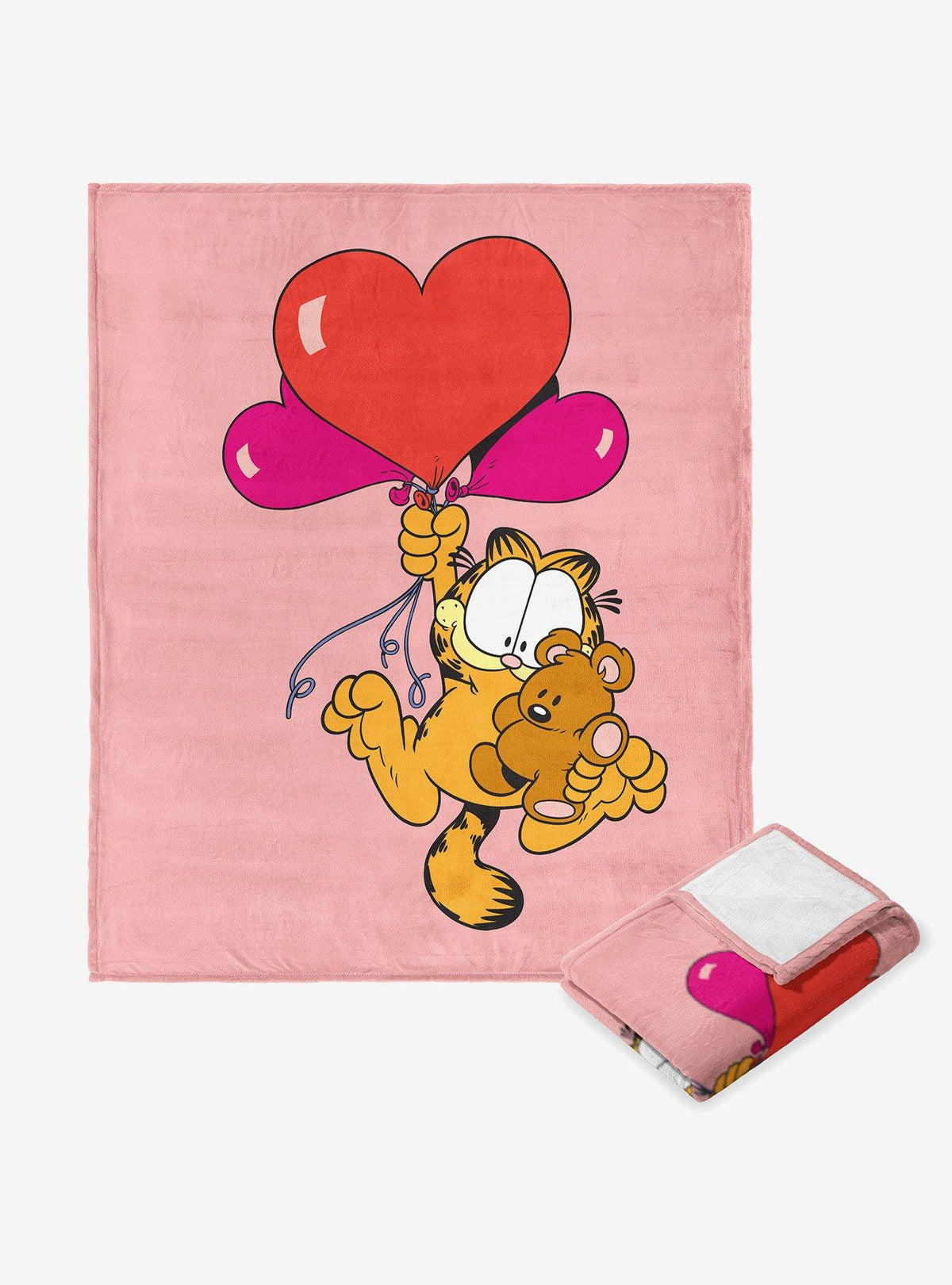 Manta de tacto sedoso Garfield Fly Away