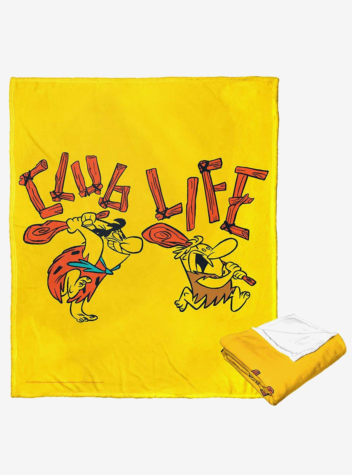 Manta de tacto sedoso The Flintstones Club Life