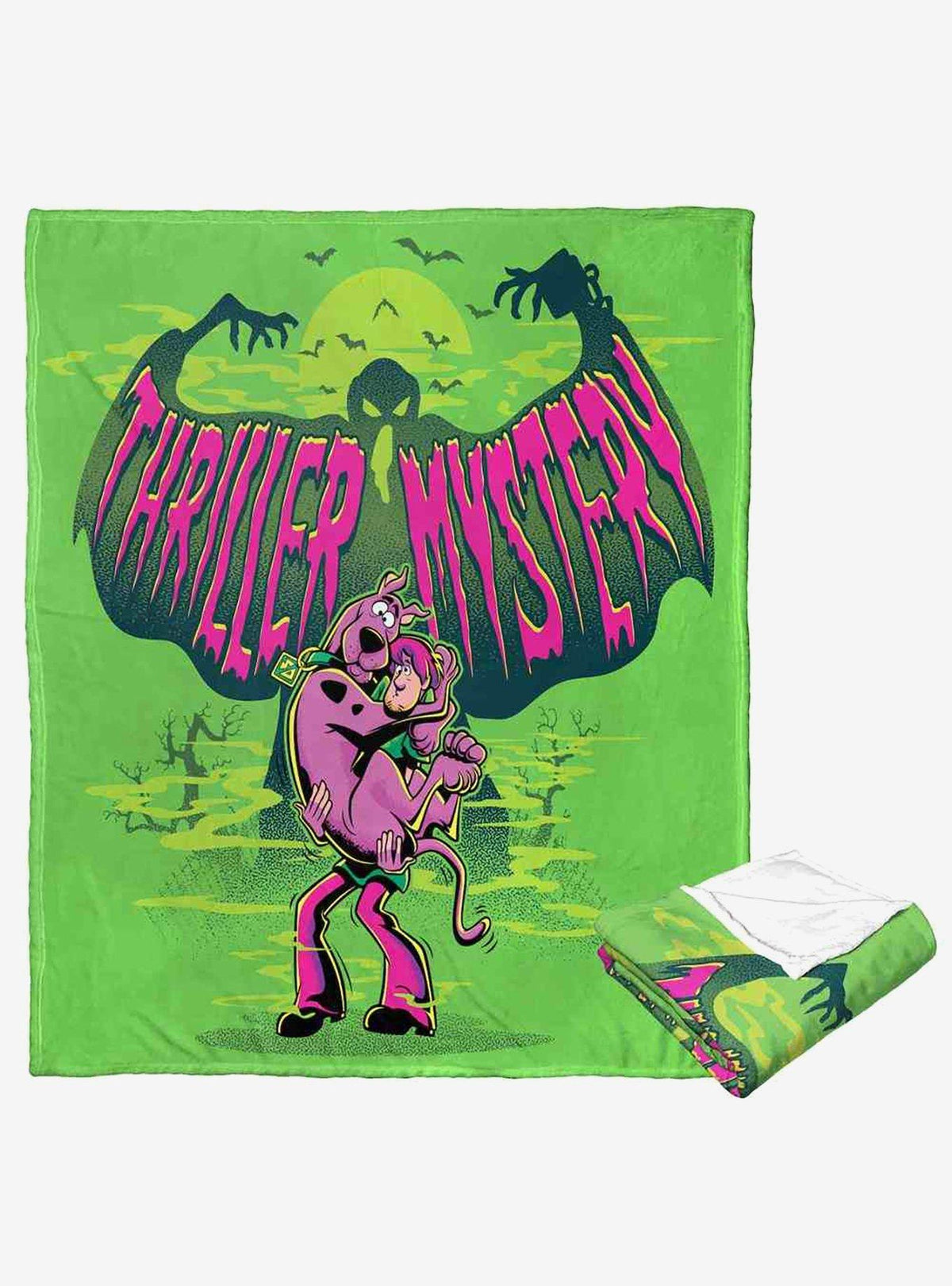 Scooby-Doo! Manta de tacto sedoso Thriller Mystery