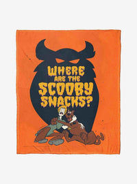 Manta ultrasuave Scooby-Doo! ¿Dónde están las Scooby Snacks?