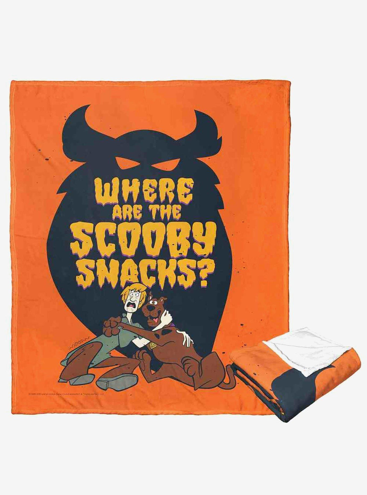 Manta ultrasuave Scooby-Doo! ¿Dónde están las Scooby Snacks?