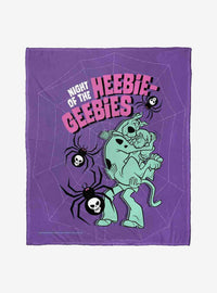 Manta de tacto sedoso Scooby-Doo Heebie Geebies Night
