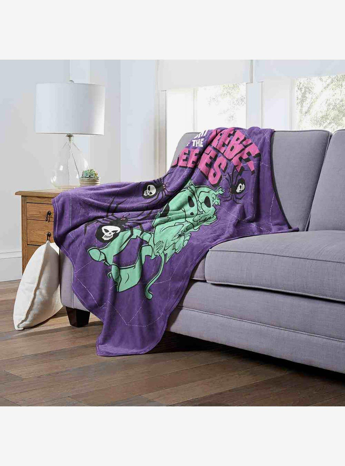 Manta de tacto sedoso Scooby-Doo Heebie Geebies Night