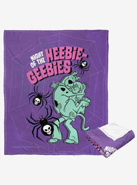 Manta de tacto sedoso Scooby-Doo Heebie Geebies Night