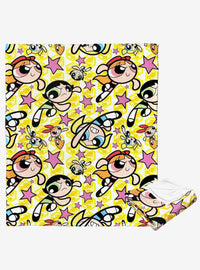Manta de tacto sedoso Powerpuff Girls