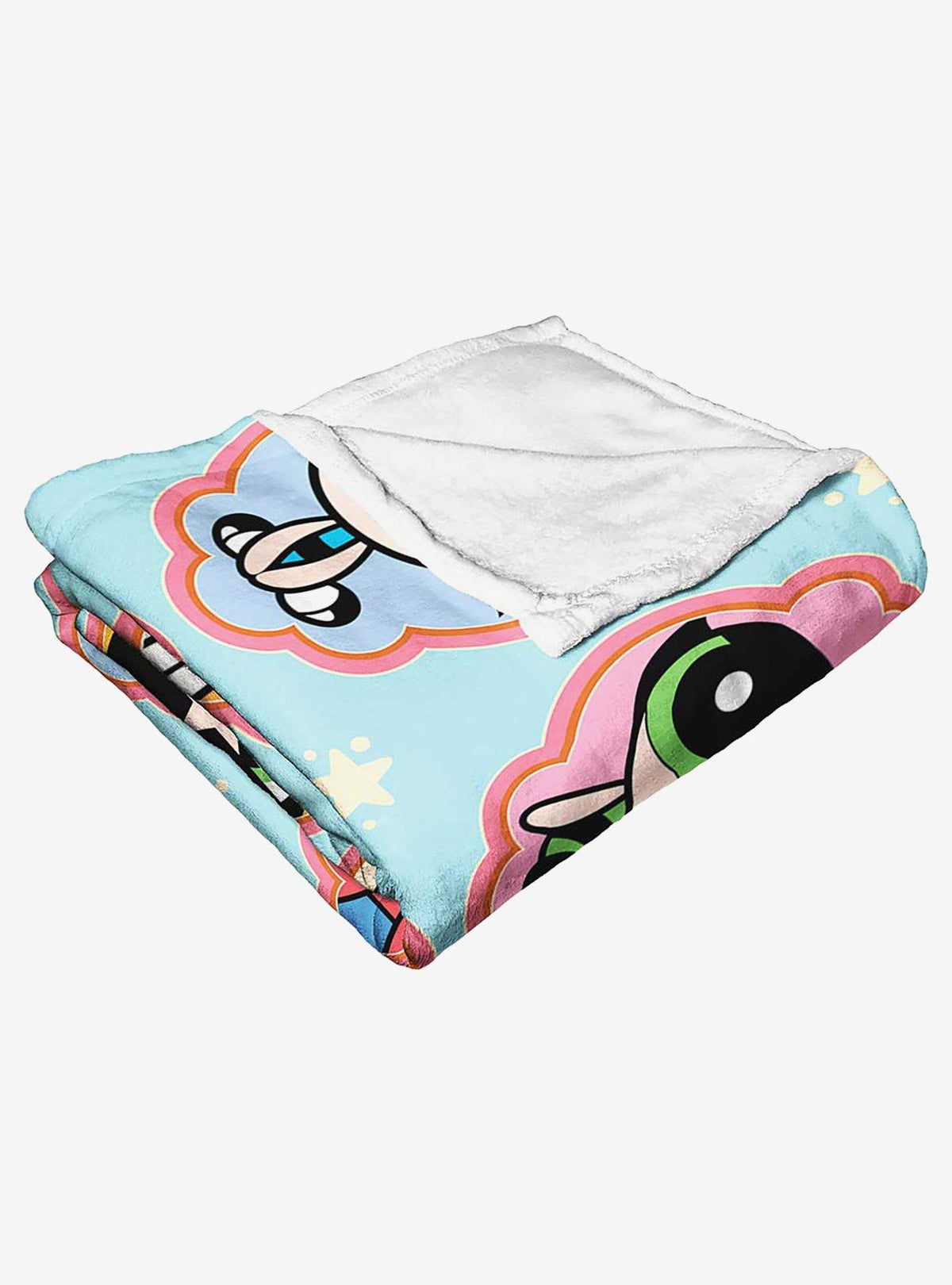 Manta Powerpuff Girls de tacto sedoso
