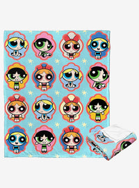 Manta Powerpuff Girls de tacto sedoso