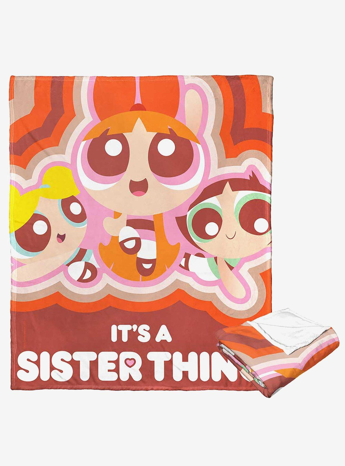 Manta suave Powerpuff Girls It's a Sister Thing