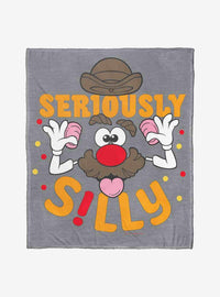 Manta Mr. Potato Head Seriously Silly de tacto sedoso