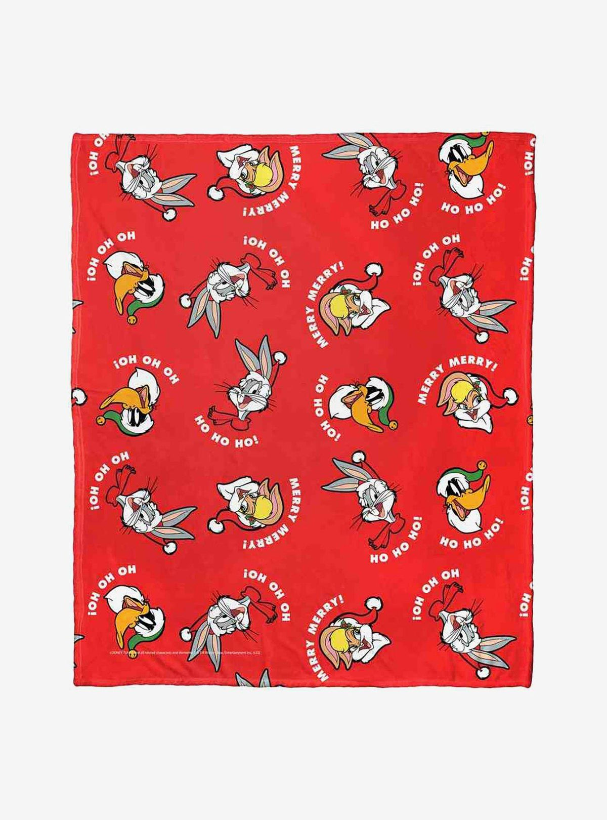 Looney Tunes Merry Merry Manta de Tacto Sedoso