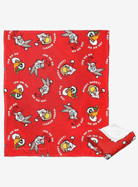 Looney Tunes Merry Merry Manta de Tacto Sedoso