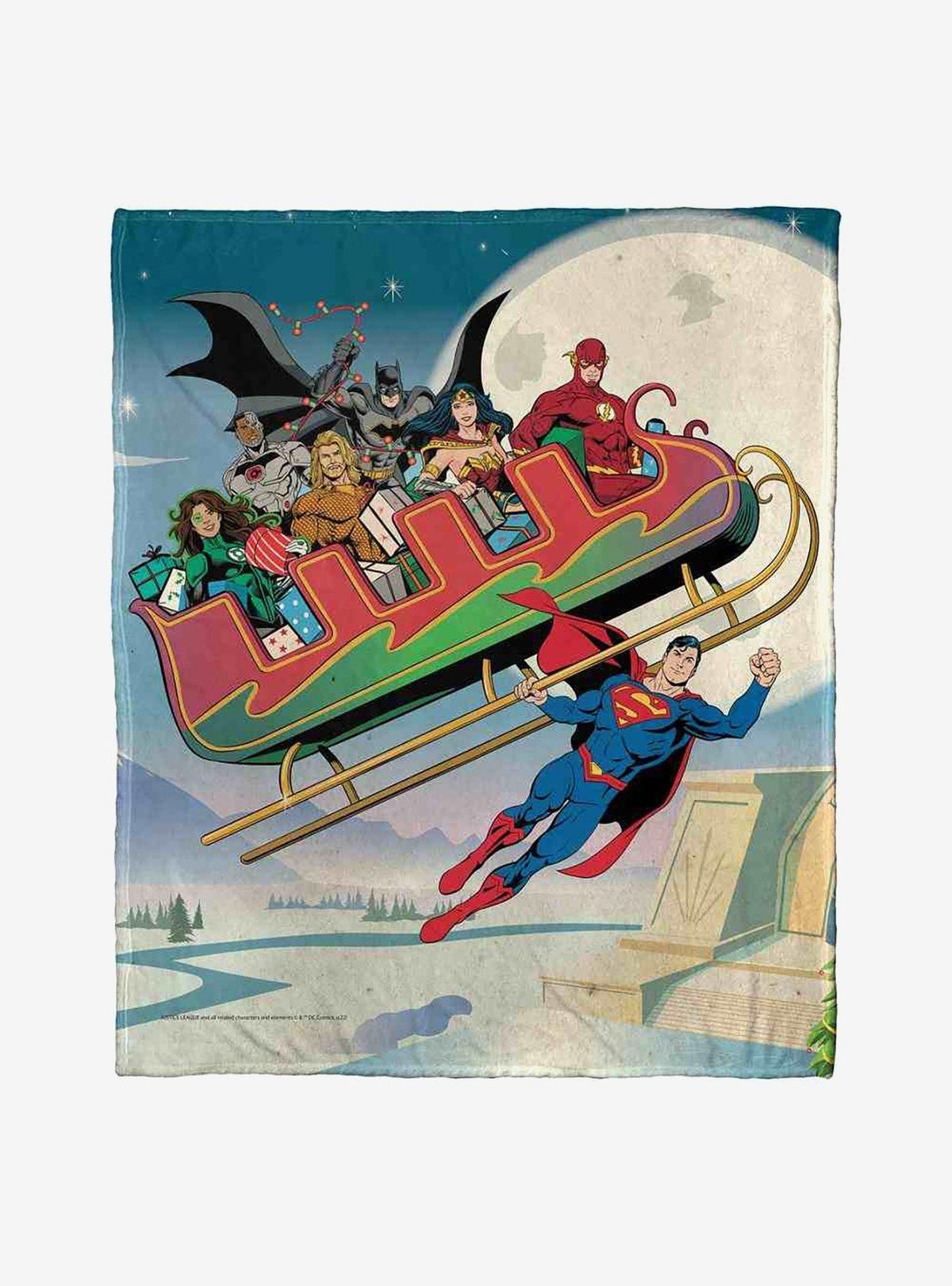 Manta ultrasuave Justice League Super Sleigh