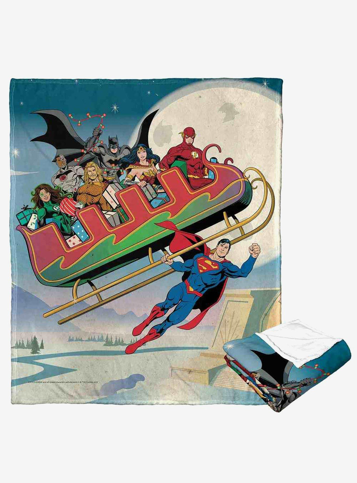 Manta ultrasuave Justice League Super Sleigh