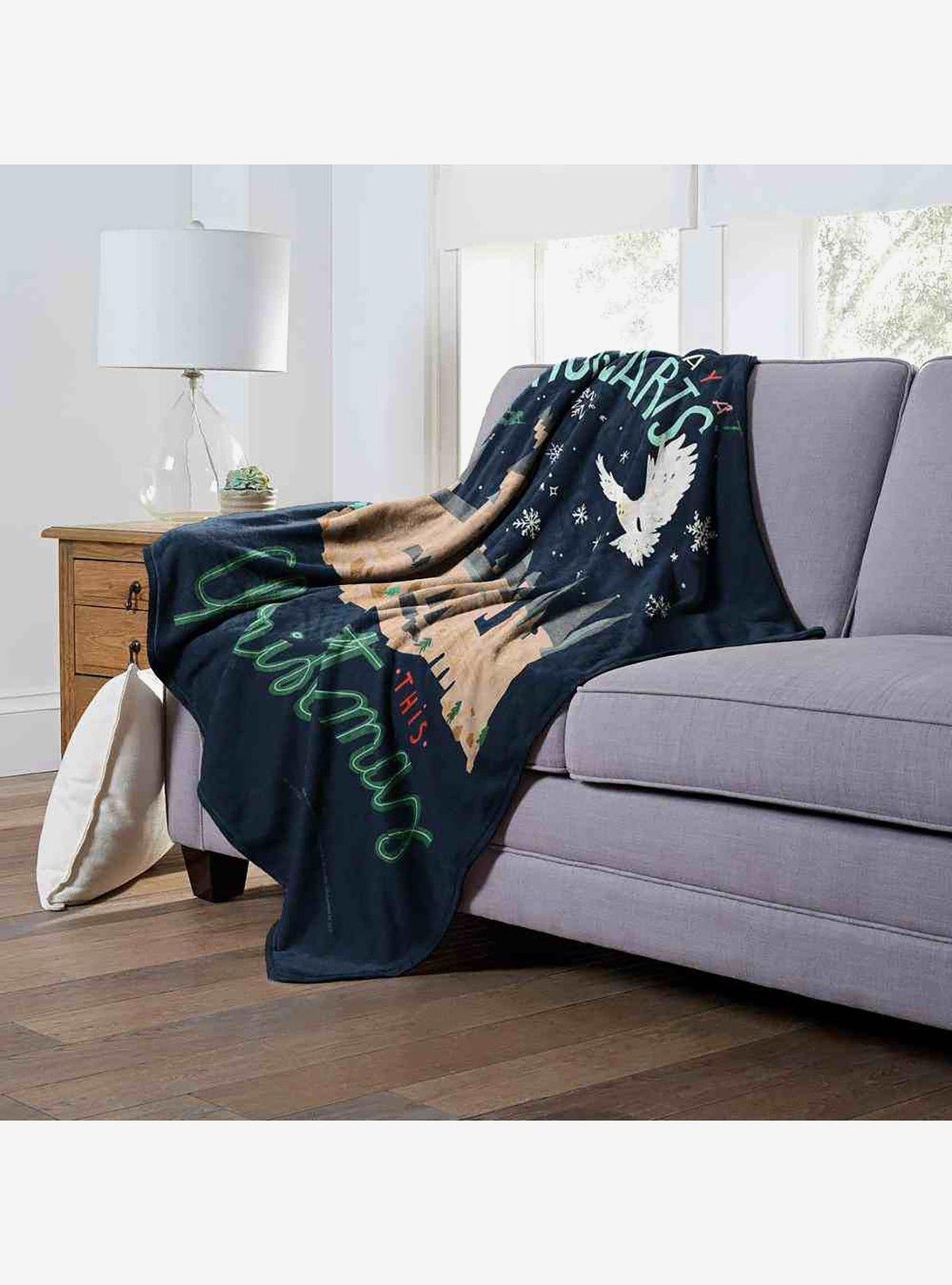 Manta Harry Potter «Prefiero quedarme en Hogwarts»