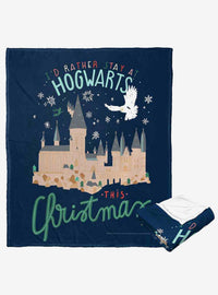Manta Harry Potter «Prefiero quedarme en Hogwarts»