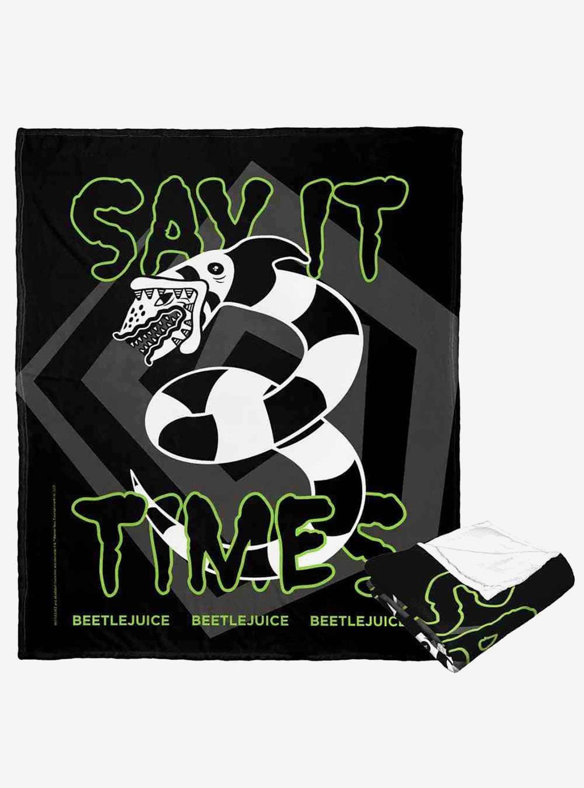 Manta Beetlejuice: Dilo tres veces