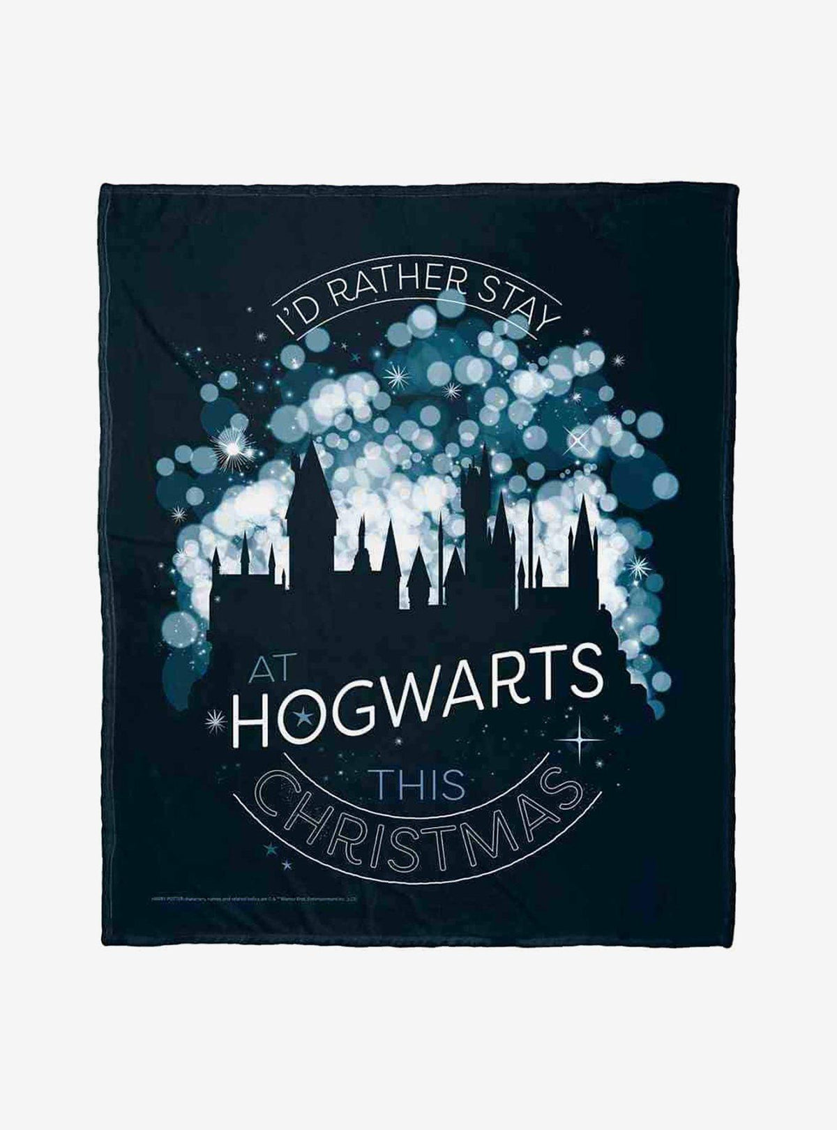 Manta Harry Potter: Hogwarts en Navidad