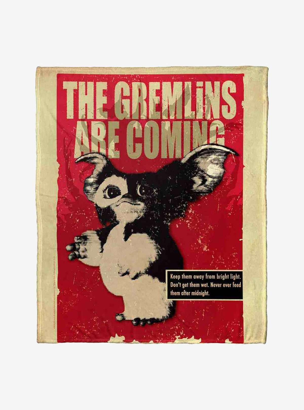 Manta Gremlins They Are Coming de tacto sedoso