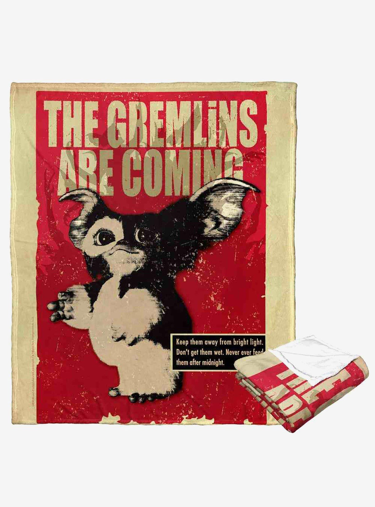 Manta Gremlins They Are Coming de tacto sedoso