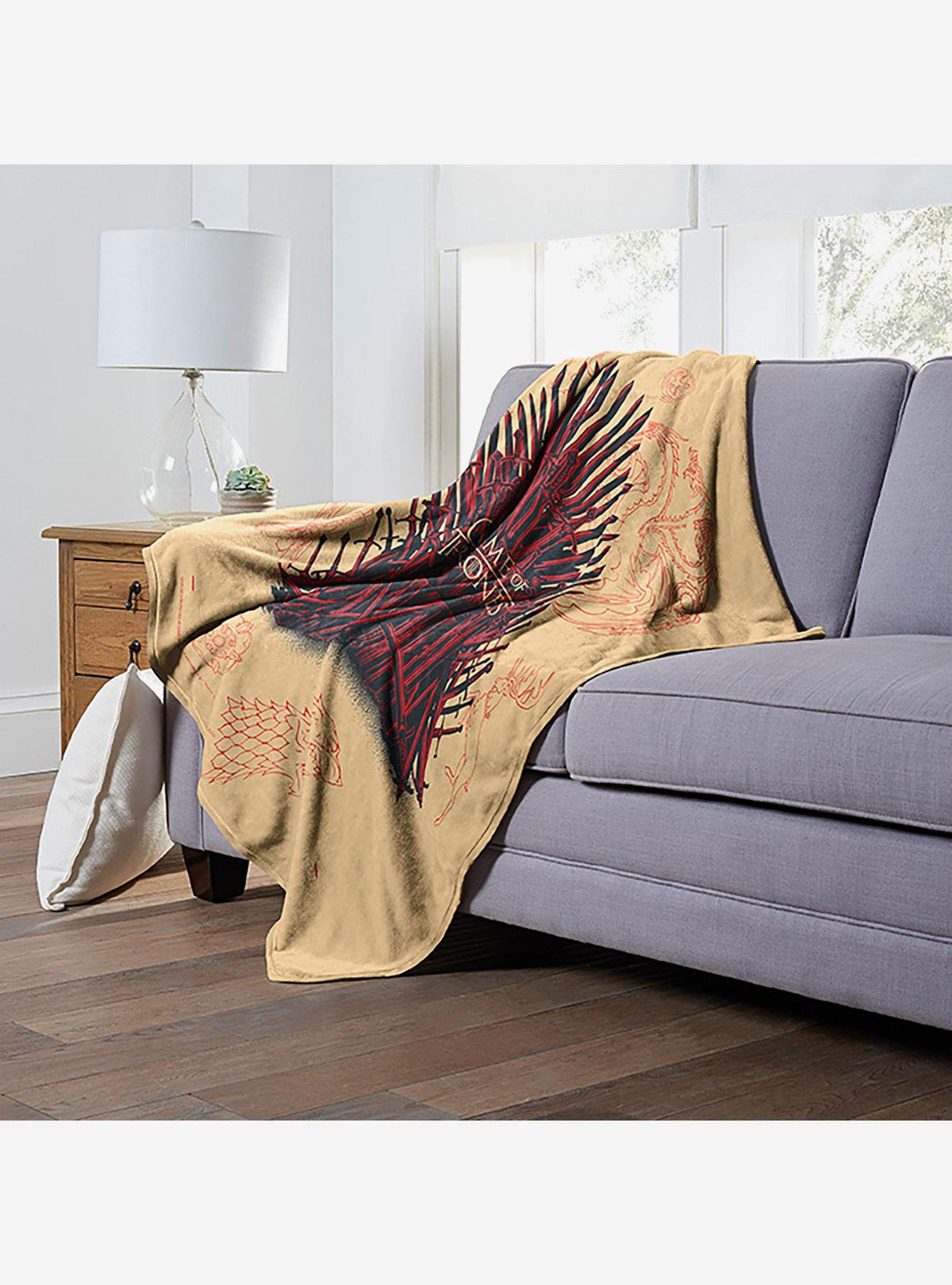 Manta Game of Thrones Iconography de tacto sedoso