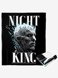 Manta Game of Thrones Night King de tacto sedoso