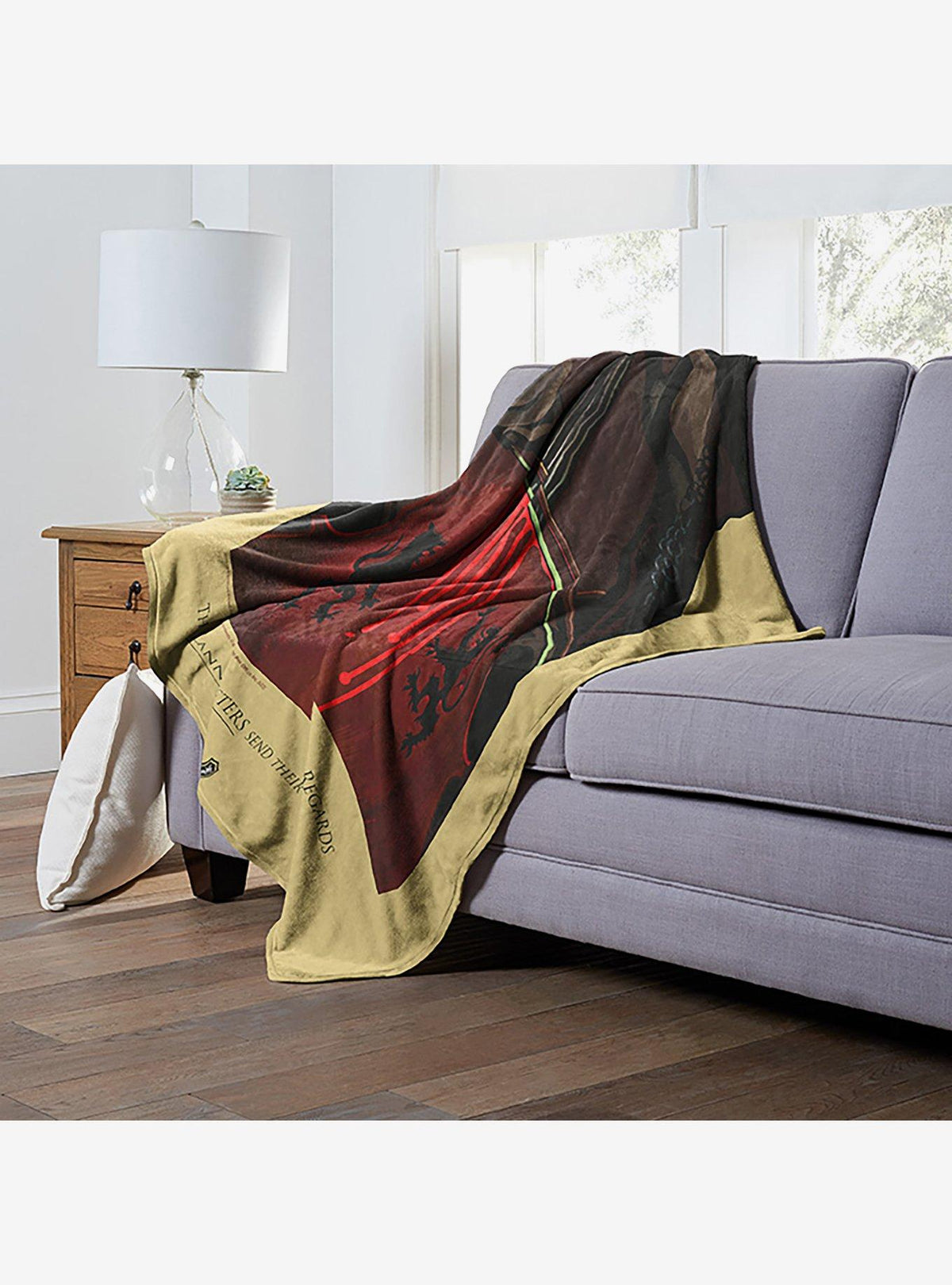 Manta Game of Thrones Saludos de los Lannister