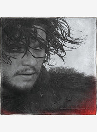 Manta de tacto sedoso Game of Thrones: Jon, temporada 4