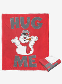 Manta Frosty the Snowman Hug Me de tacto sedoso