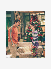 Manta Friends Christmas Siblings de tacto sedoso