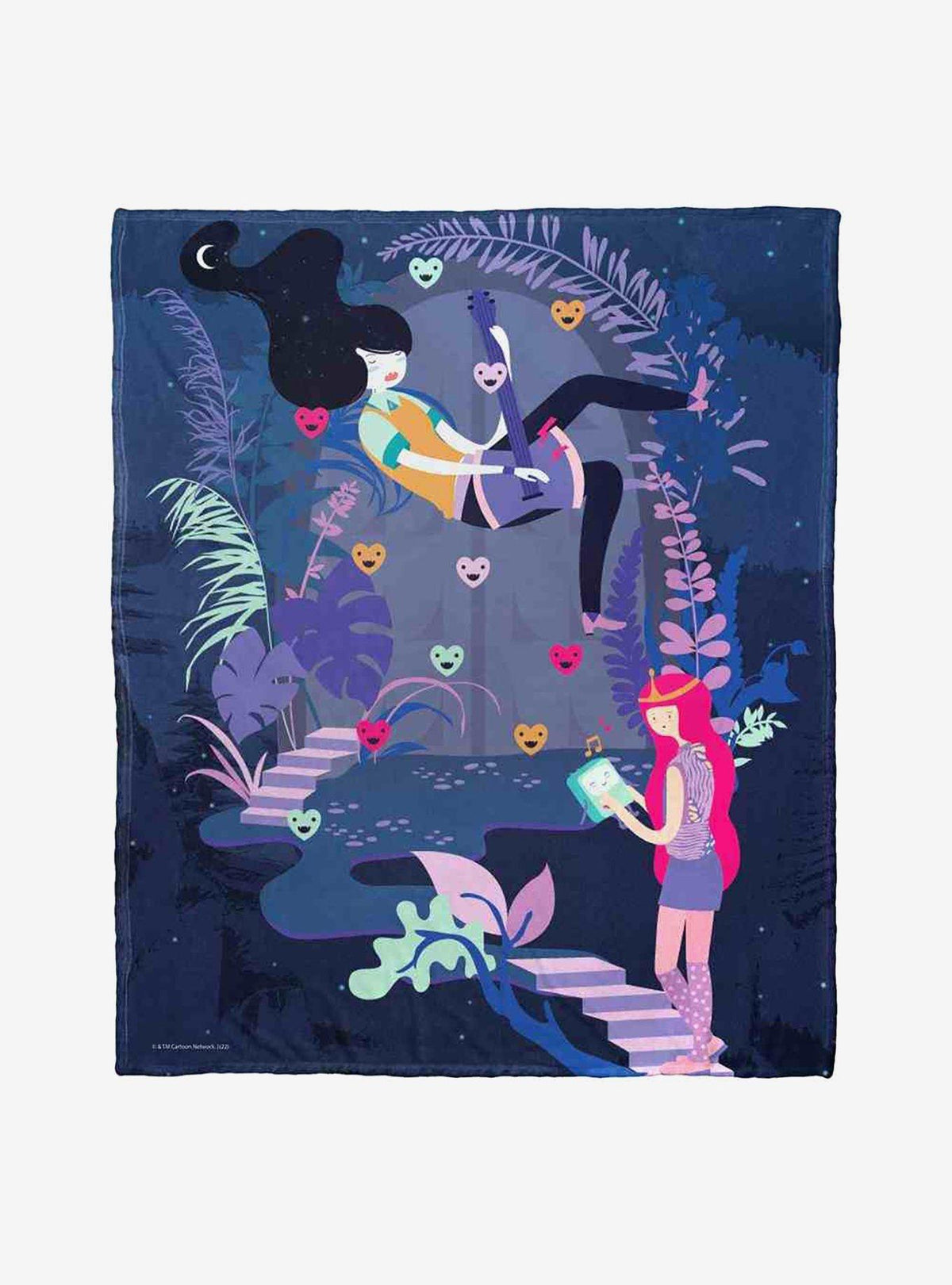 Manta de tacto sedoso Adventure Time: Songs in the Garden