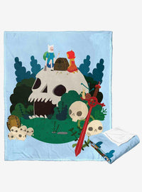 Manta ultrasuave Adventure Time: Treasure Awaits