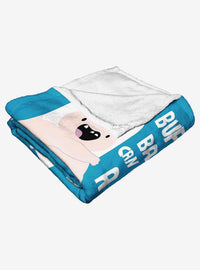 Manta de tacto sedoso Adventure Time Buff Baby Dance