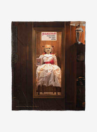 Annabelle: Manta de tacto sedoso «No abrir»
