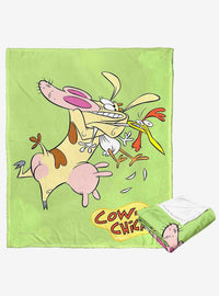 Manta ultrasuave Cow and Chicken: Strange Siblings