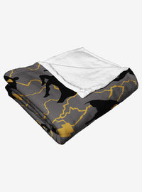 Manta de tacto sedoso Black Adam Justice