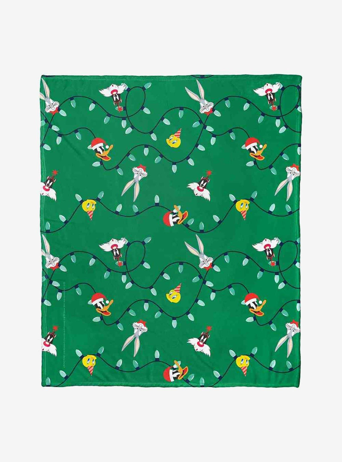 Manta Looney Tunes Looney Lights de tacto sedoso